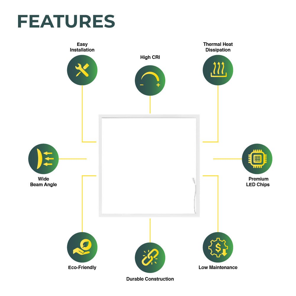 Modern T-Bar Light Fixture – Sleek, energy-efficient lighting solution perfect for commercial or residential spaces, offering bright and uniform illumination