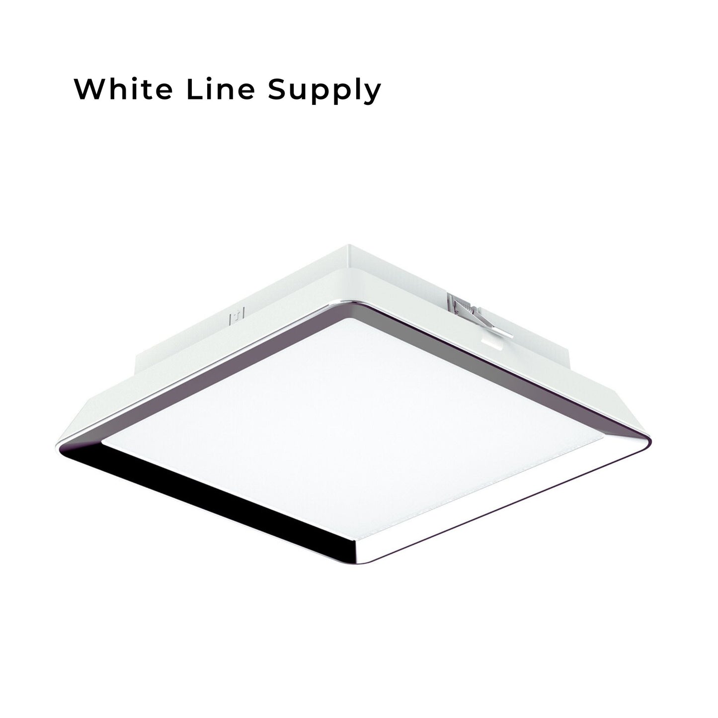 Led Disk Down Light - Square Shape-6 Inches-15W-Color Selectable