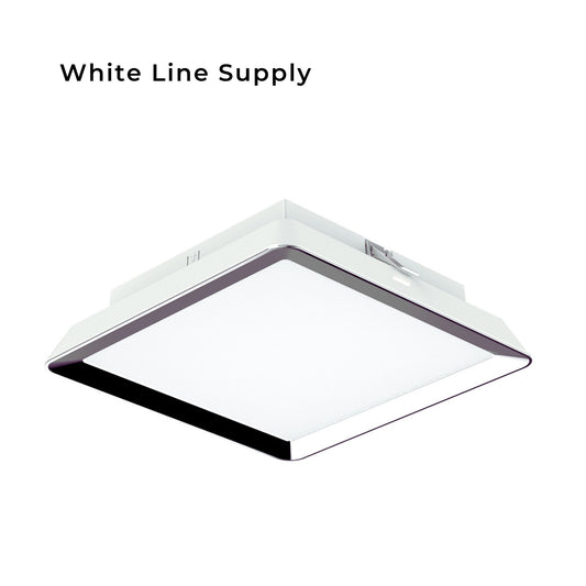 Led Disk Down Light - Square Shape-6 Inches-15W-Color Selectable