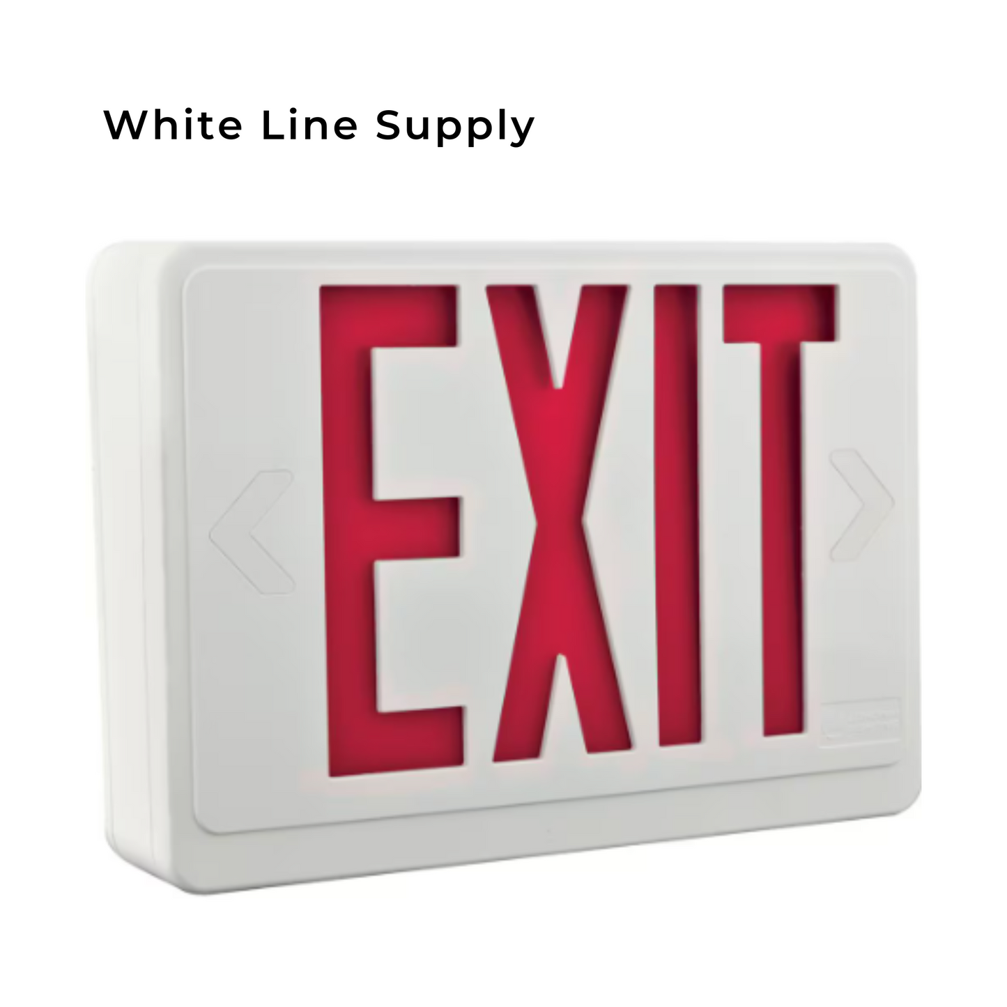 Led Exit Sign Red