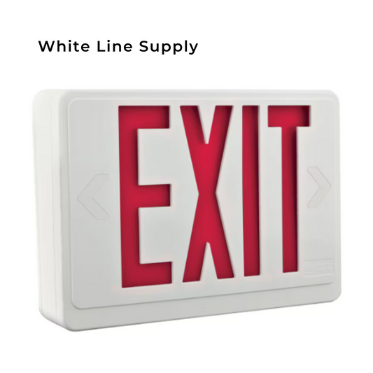 Led Exit Sign Red