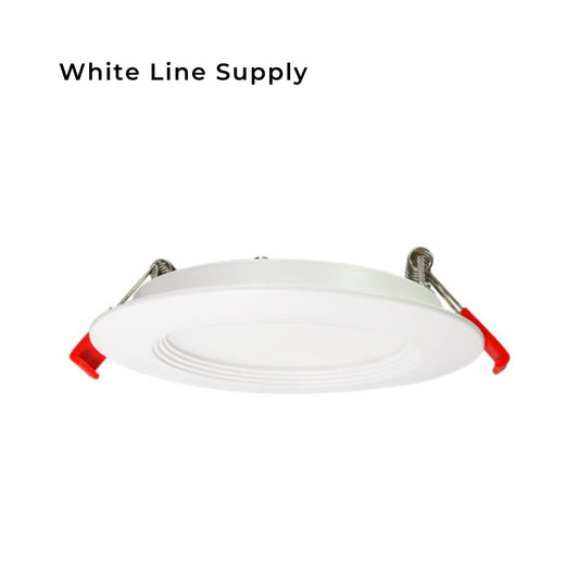 Led Recessed/ Baffle Down Light with Junction box  - Round- 4Inches/ 6Inches- 9W/12W