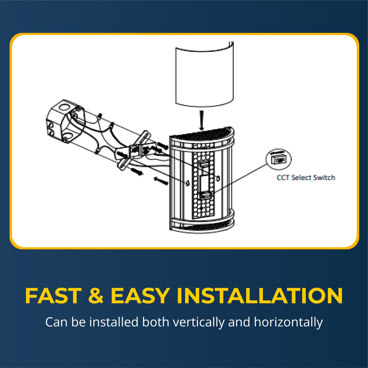 Outdoor wall pack light – energy-efficient and durable lighting solution for commercial and residential spaces, offering bright illumination for security and visibility