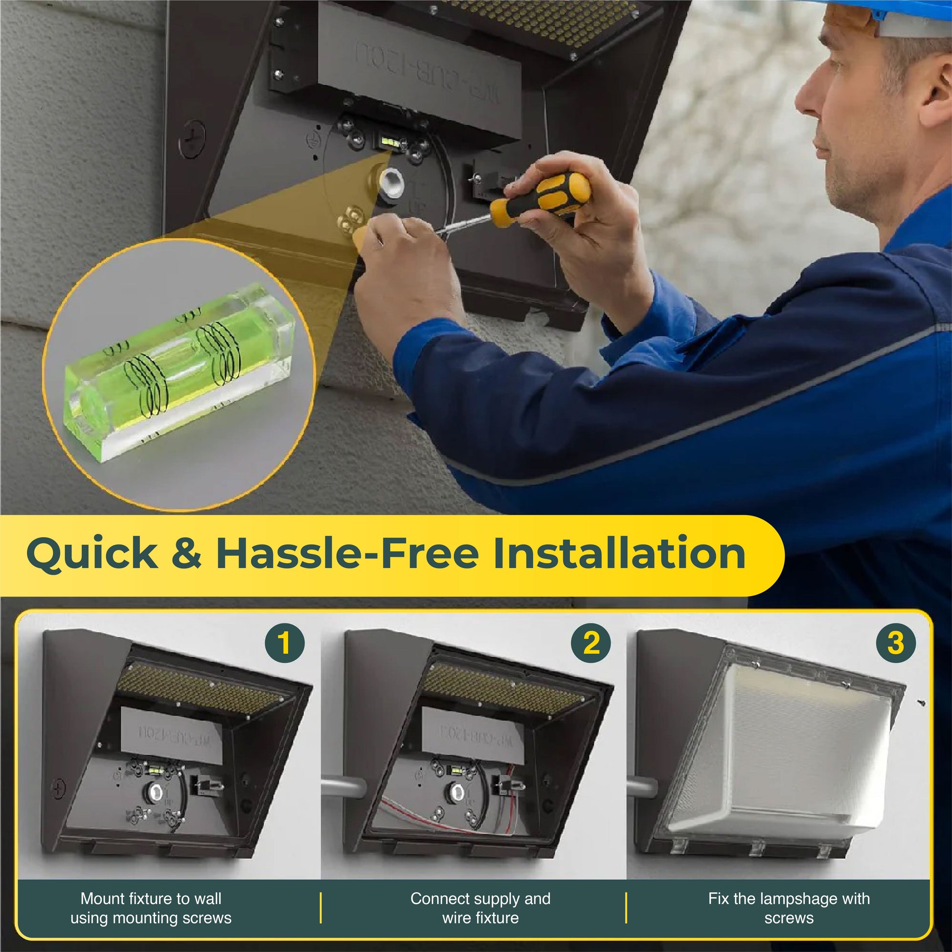 Outdoor wall pack light – durable and energy-efficient lighting solution for commercial and residential spaces, providing bright illumination for security and visibility